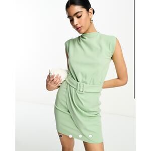 asos edition sequin wrap mini dress NWT ASOS EDITION Mini Wrap Sequin Dress